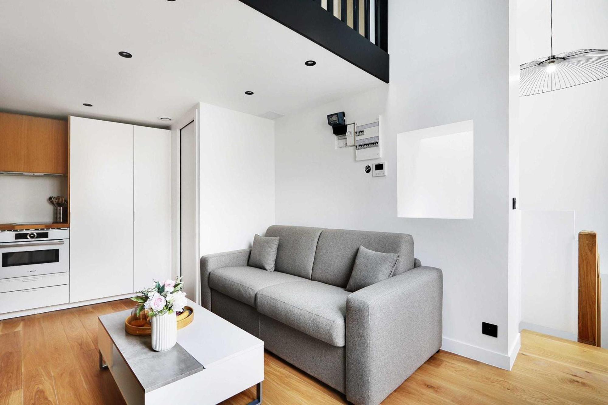 Appartement Charming With Ac -rue Des Archives- Le Marais Parijs