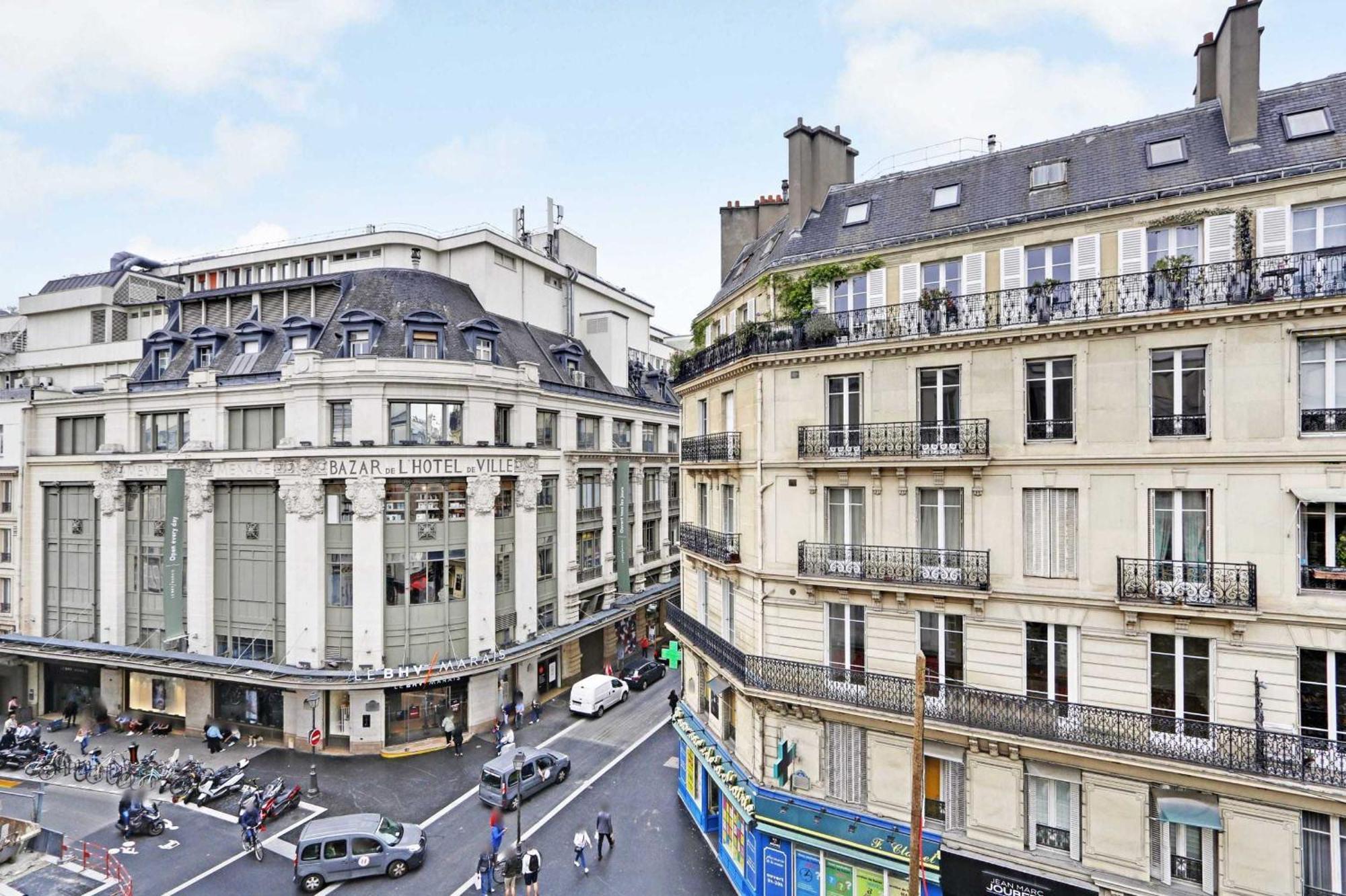 Charming With Ac -rue Des Archives- Le Marais Parijs