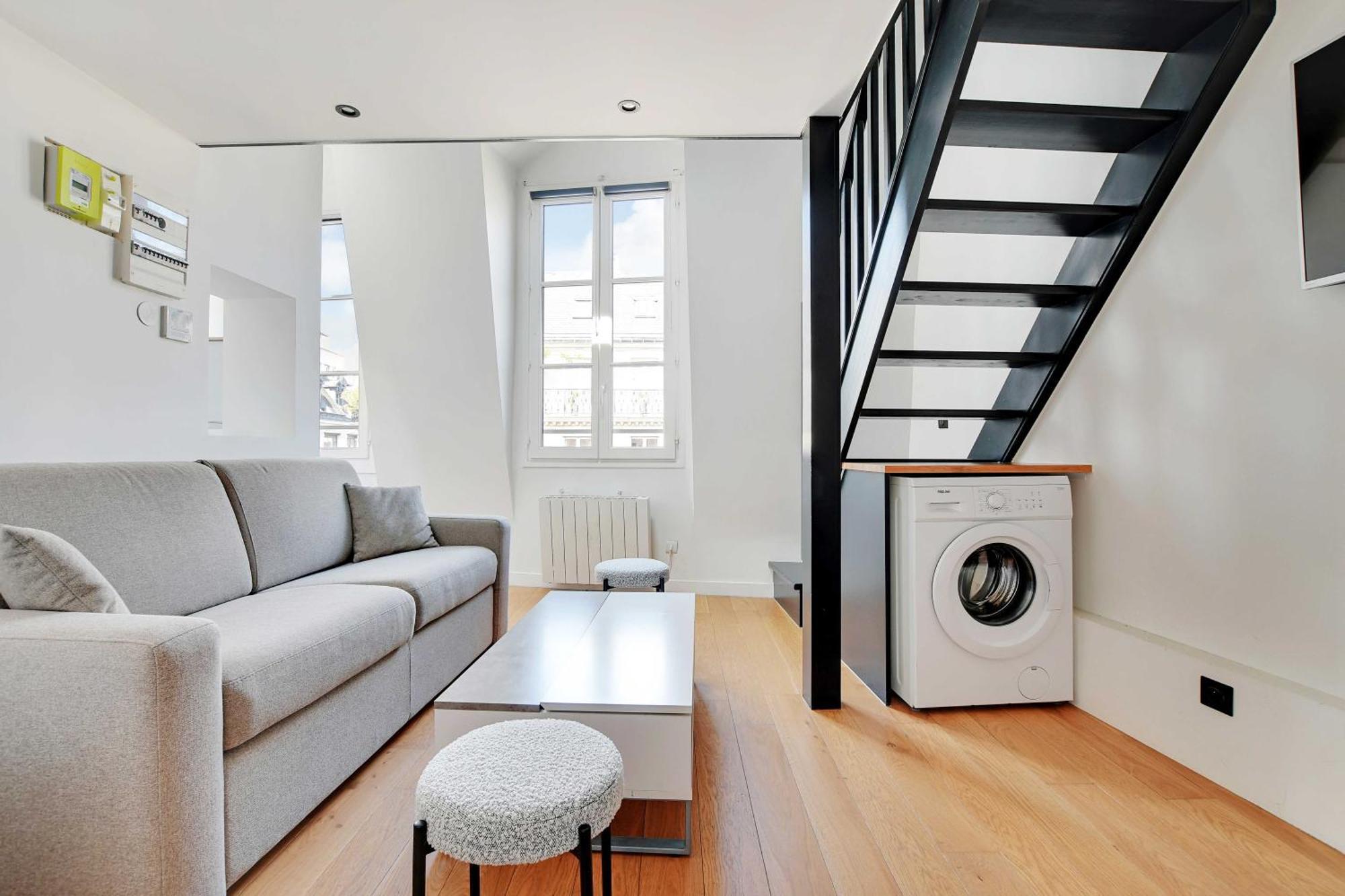 Appartement Charming With Ac -rue Des Archives- Le Marais Parijs